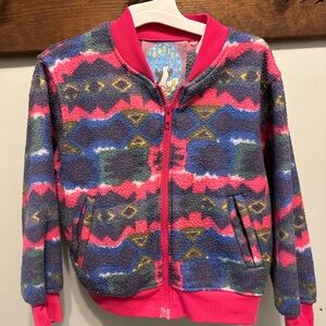 Vintage Kids Colorful Patterned Jacket